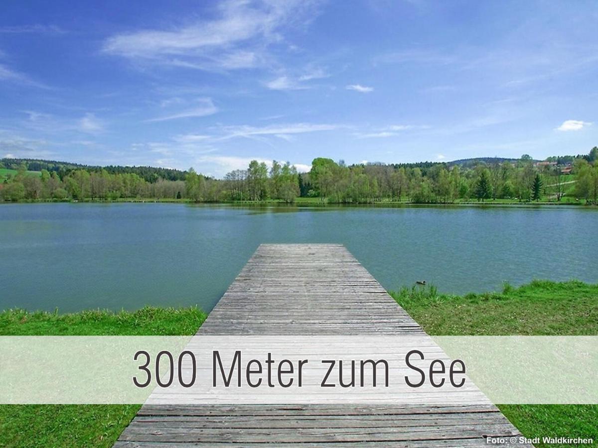 Huette41: Ganze Huette Nah Am See Mit Privatem Whirlpool, Sauna. Umzaeunt. 瓦尔德基兴 外观 照片