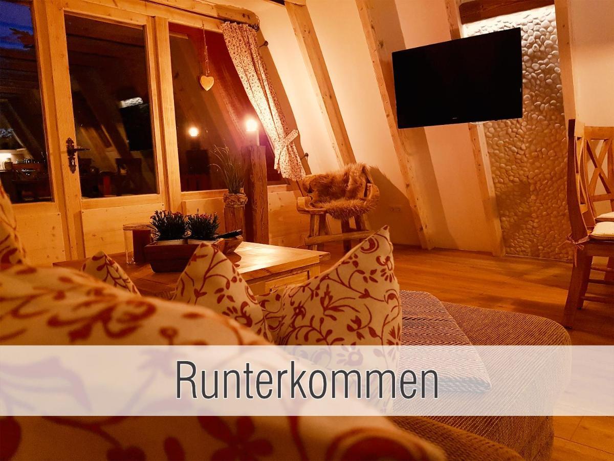 Huette41: Ganze Huette Nah Am See Mit Privatem Whirlpool, Sauna. Umzaeunt. 瓦尔德基兴 外观 照片