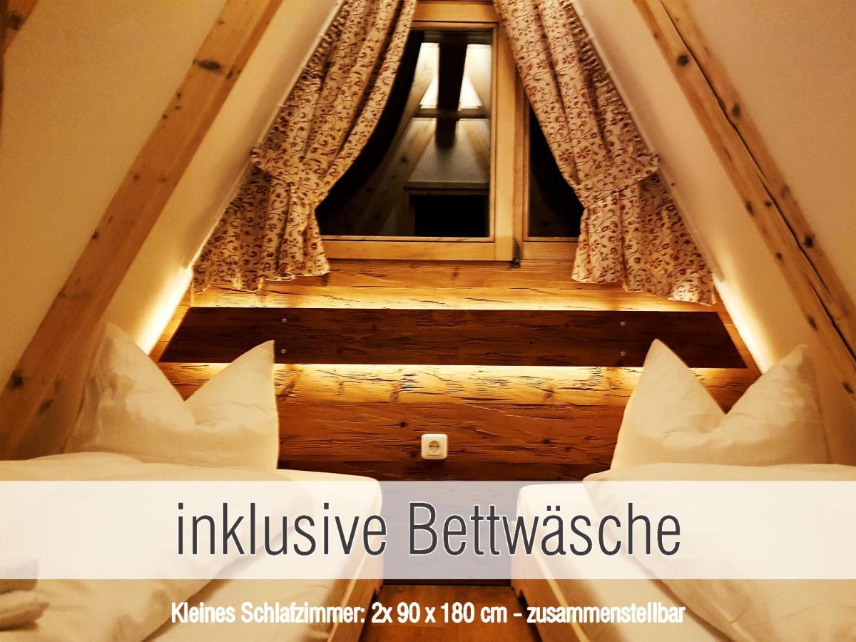 Huette41: Ganze Huette Nah Am See Mit Privatem Whirlpool, Sauna. Umzaeunt. 瓦尔德基兴 外观 照片