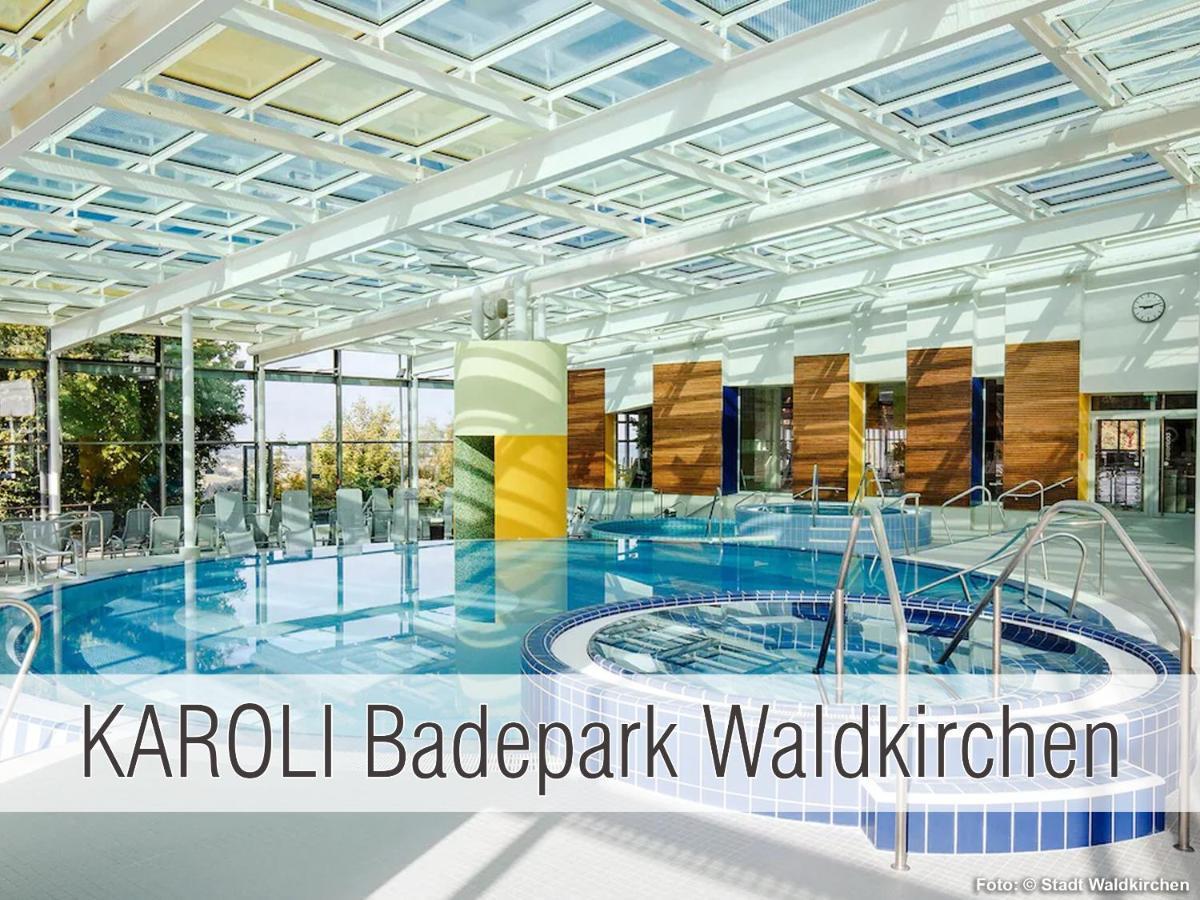 Huette41: Ganze Huette Nah Am See Mit Privatem Whirlpool, Sauna. Umzaeunt. 瓦尔德基兴 外观 照片